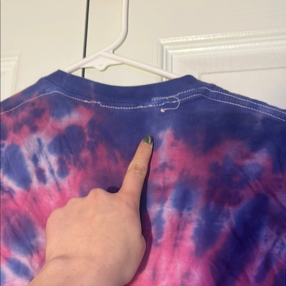 🩵3/$20🩵 Cheshire Cat Tie Dye Tee Shirt Top - Picture 9 of 10